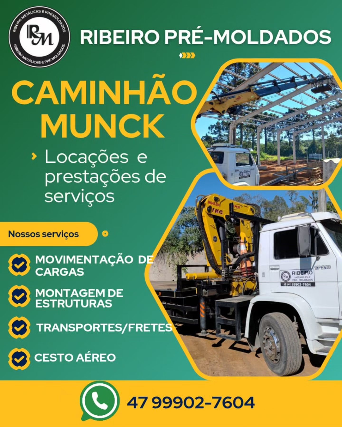 Obra da Ribeiro Pré-Moldados